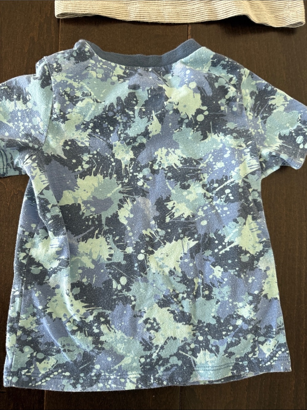 Large Bundle of Kids Short-Sleeve Tee Pack - Blue, Navy, Black, Cream, Camo - Picture 7 of 13